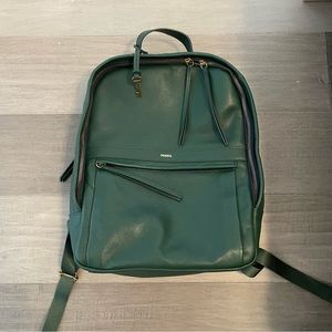 Fossil Leather Backpack